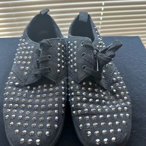 Dr Marten studded sneakers